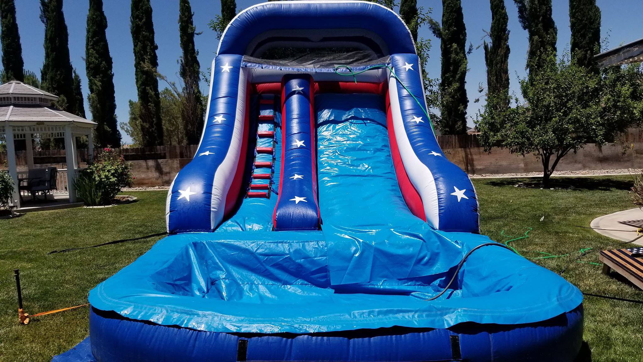 Stars and Stripes 14 Foot Waterslide for Adults and Children