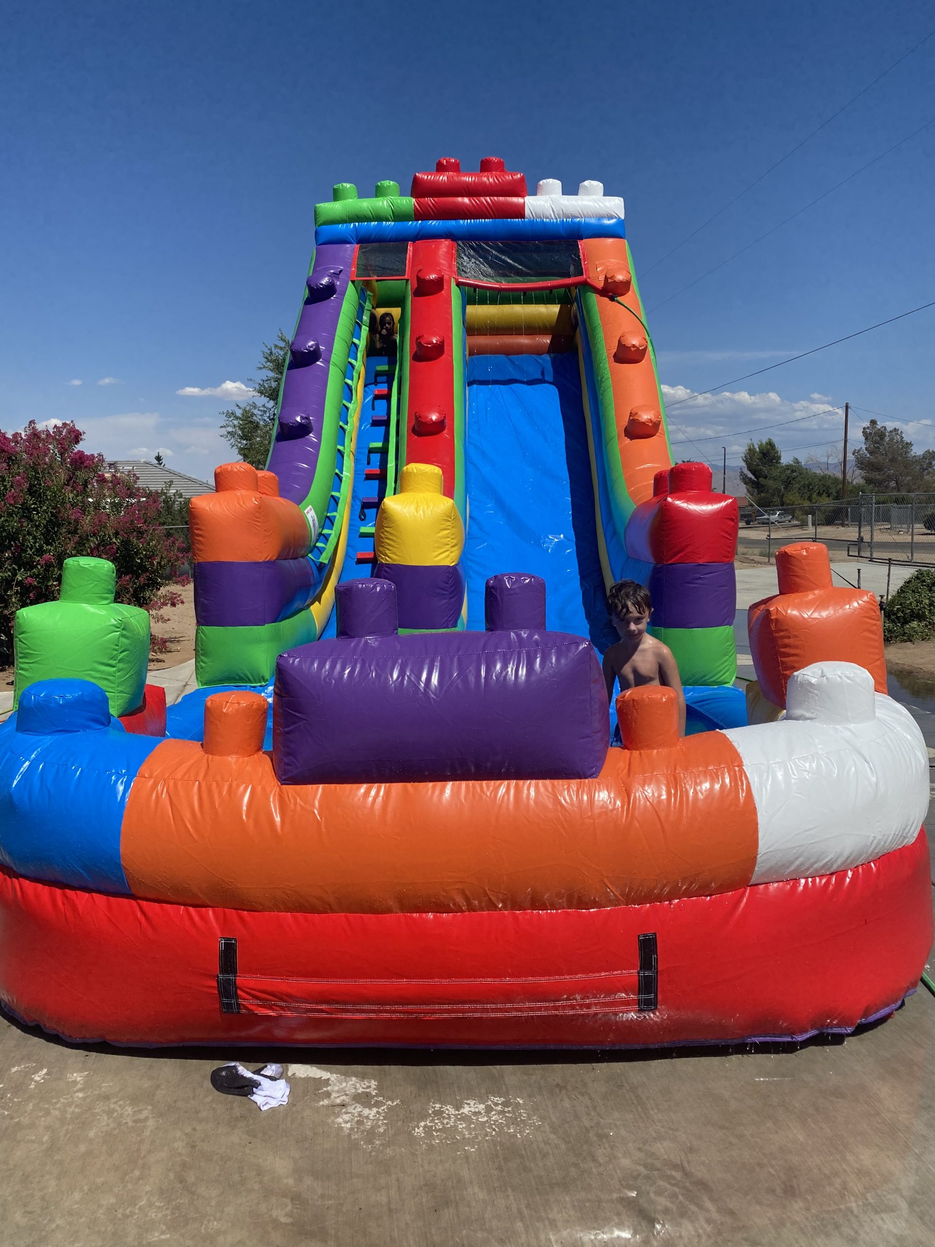 Lego waterslide for rent 18 foot hight