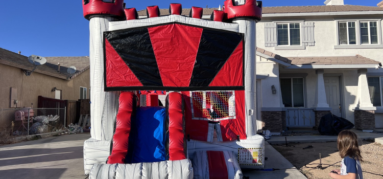 Marble Bounce House plus slide