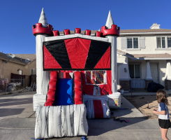 Marble Bounce House plus slide